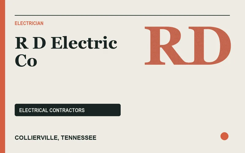 R D Electric Co in Collierville, Tennessee
