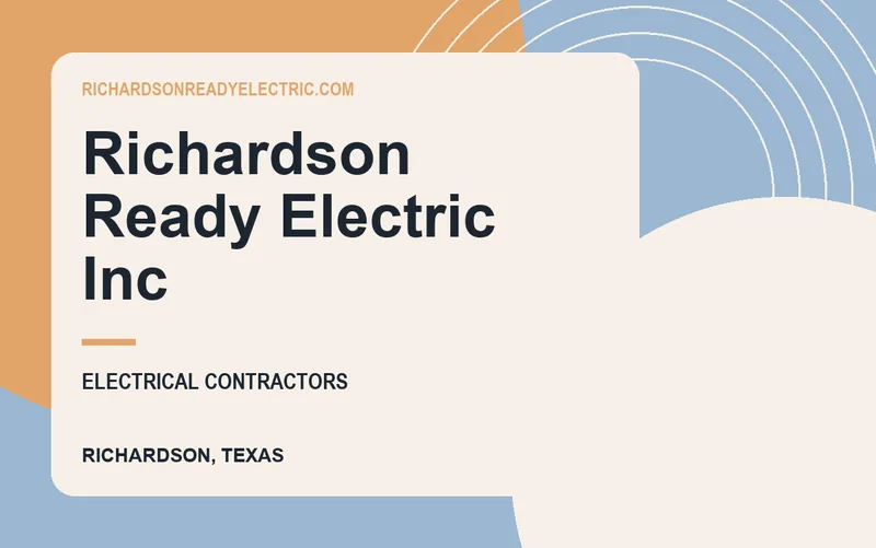 Richardson Ready Electric Inc in Richardson, Texas