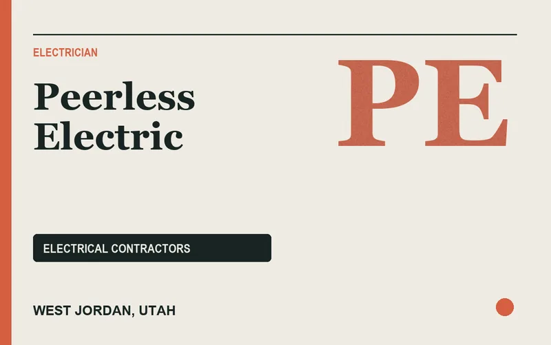 Peerless Electric in West Jordan, Utah