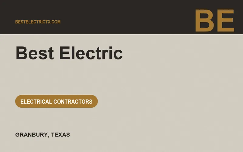 Best Electric in Granbury, Texas