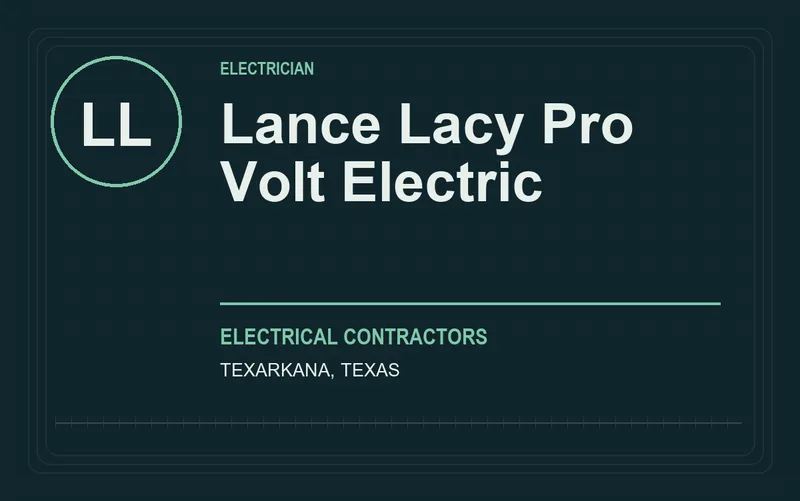 Lance Lacy Pro Volt Electric in Texarkana, Texas