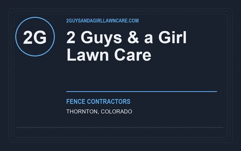 2 Guys & a Girl Lawn Care in Thornton, Colorado