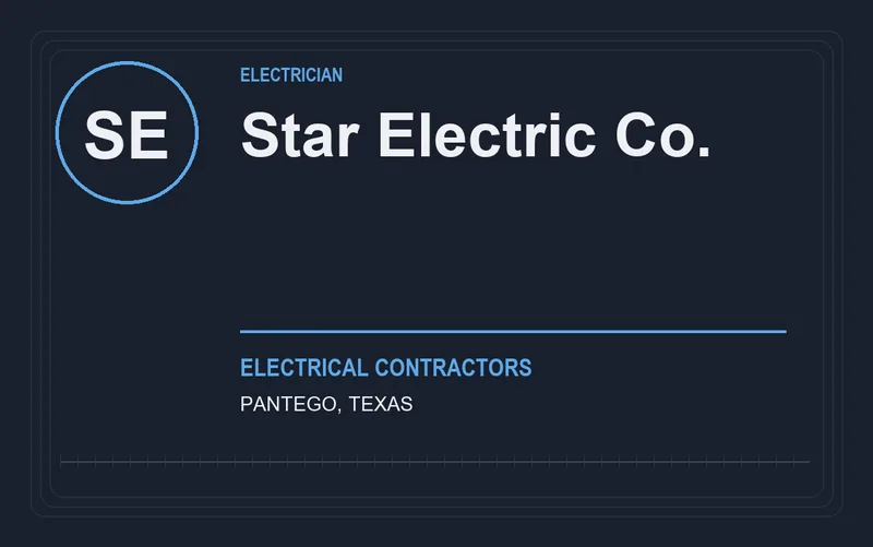 Star Electric Co. in Pantego, Texas