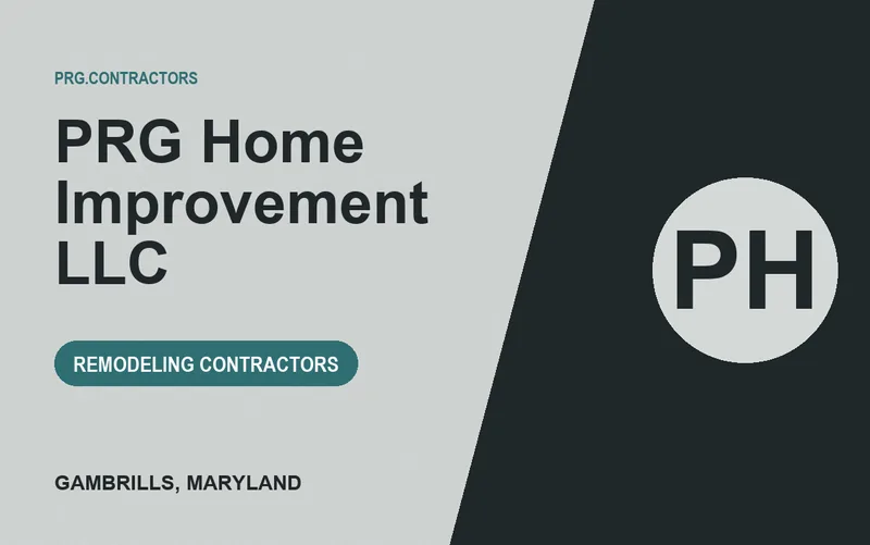 PRG Home Improvement LLC in Gambrills, Maryland