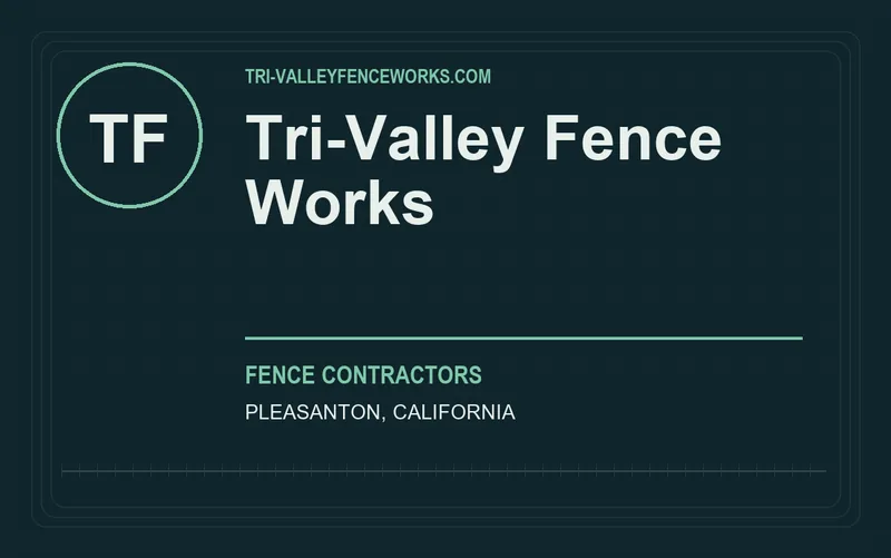 Tri-Valley Fence Works in Pleasanton, California