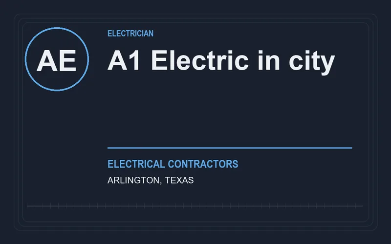 A1 Electric in city in Arlington, Texas