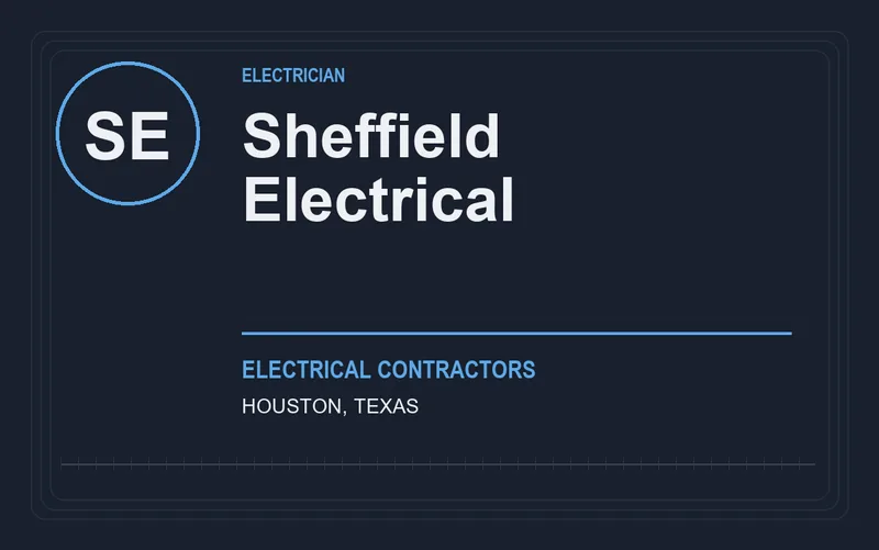 Sheffield Electrical in Houston, Texas
