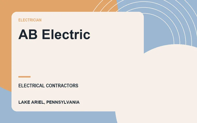 AB Electric in Lake Ariel, Pennsylvania