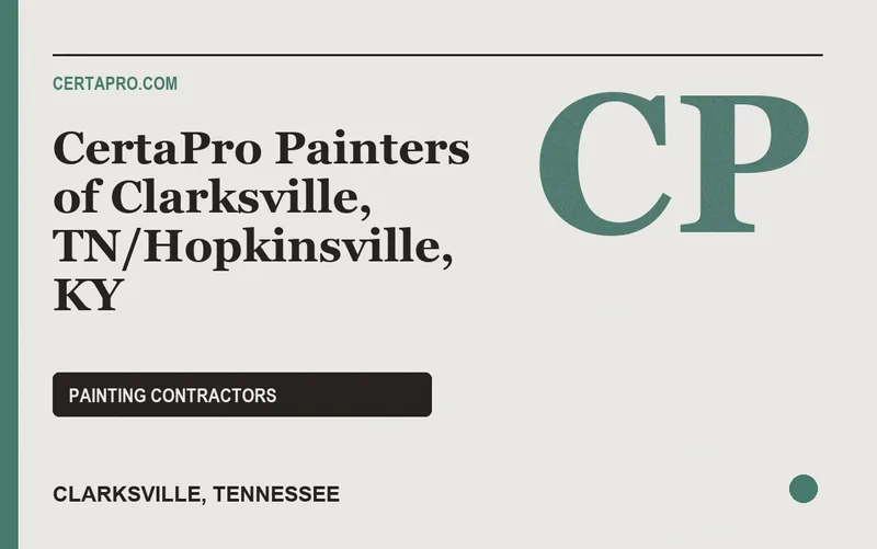 CertaPro Painters of Clarksville, TN/Hopkinsville, KY in Clarksville, Tennessee