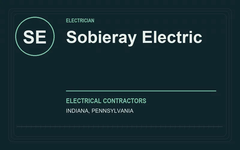 Sobieray Electric in Indiana, Pennsylvania