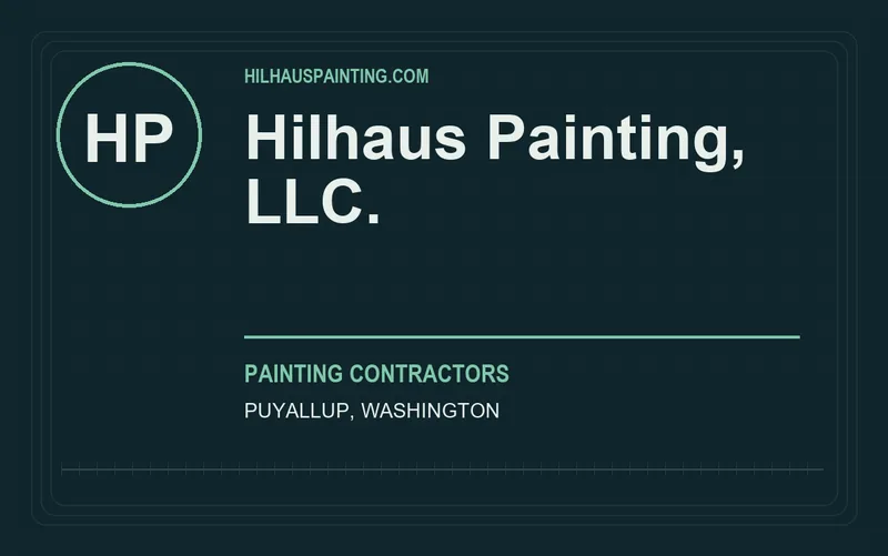 Hilhaus Painting, LLC. in Puyallup, Washington