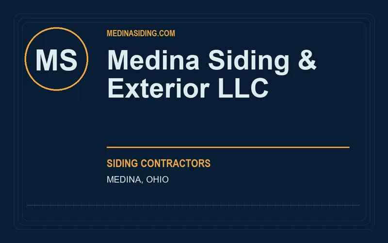 Medina Siding & Exterior LLC in Medina, Ohio