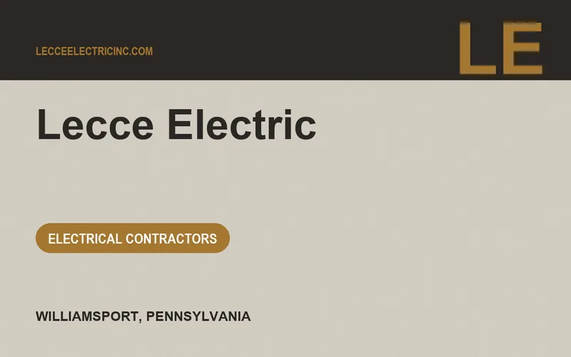 Lecce Electric in Williamsport, Pennsylvania