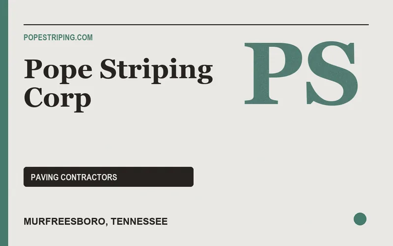 Pope Striping Corp in Murfreesboro, Tennessee