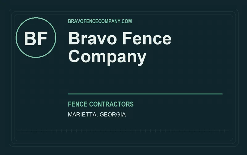 Bravo Fence Company in Marietta, Georgia