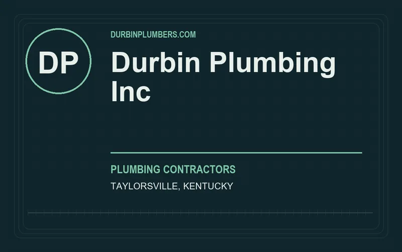 Durbin Plumbing Inc in Taylorsville, Kentucky