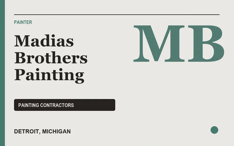 Madias Brothers Painting in Detroit, Michigan