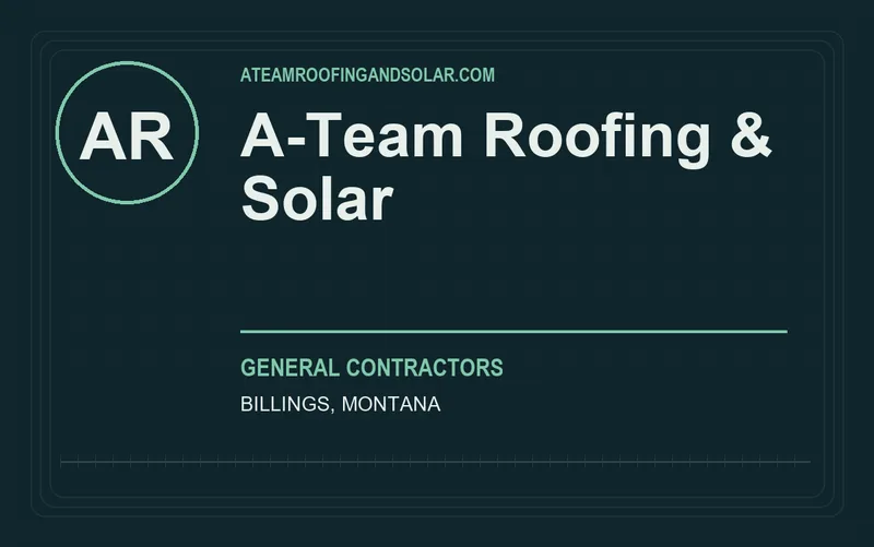 A-Team Roofing & Solar in Billings, Montana