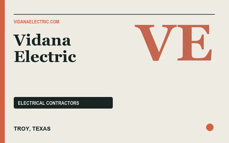 Vidana Electric in Troy, Texas
