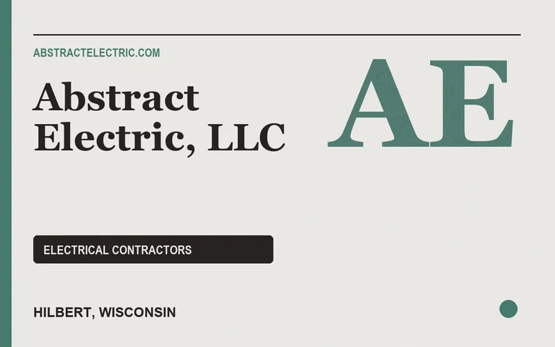 Abstract Electric, LLC in Hilbert, Wisconsin