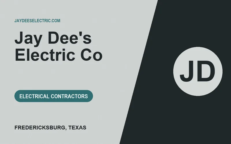 Jay Dee's Electric Co in Fredericksburg, Texas