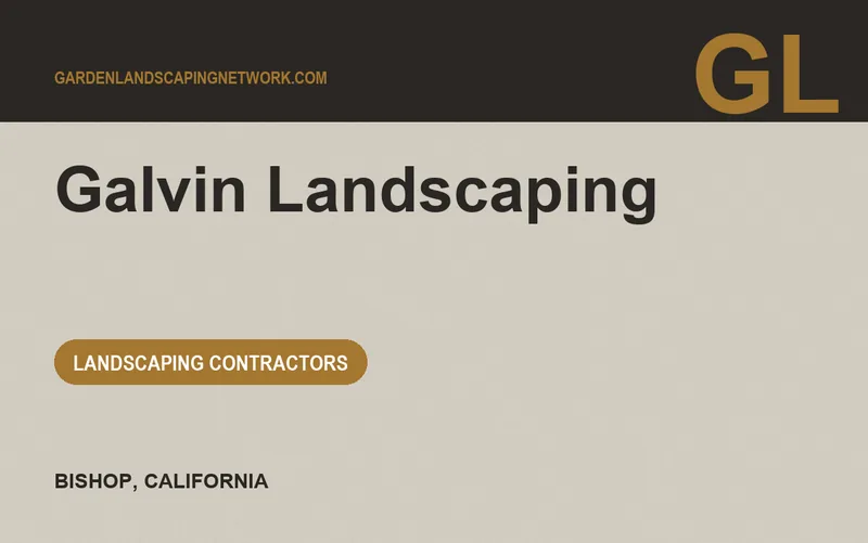 Galvin Landscaping in Bishop, California