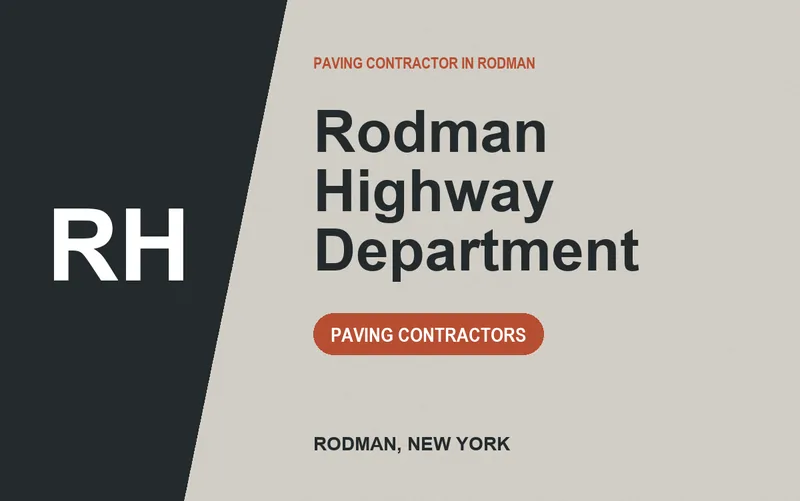 Rodman Highway Department in Rodman, New York