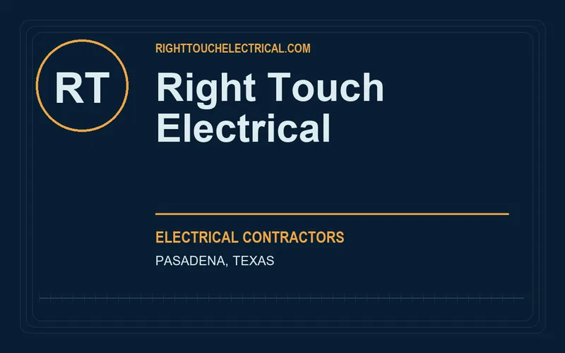 Right Touch Electrical in Pasadena, Texas