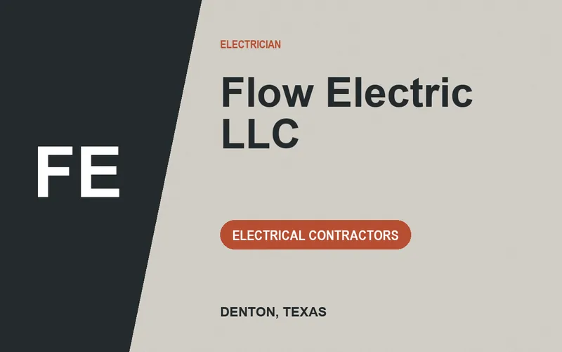 Flow Electric LLC in Denton, Texas