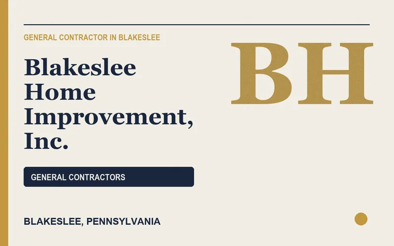 Blakeslee Home Improvement, Inc. in Blakeslee, Pennsylvania