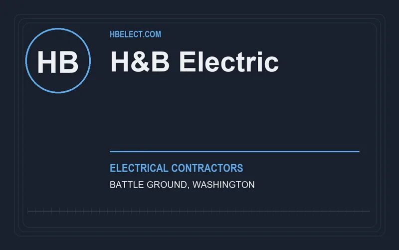 H&B Electric in Battle Ground, Washington