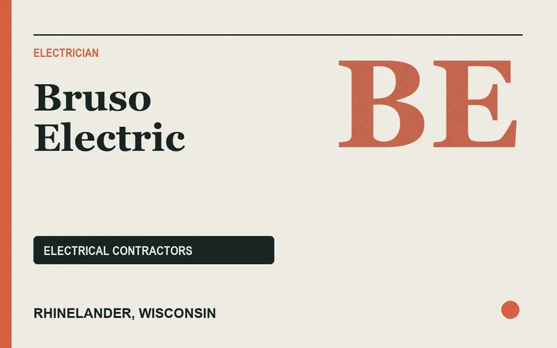 Bruso Electric in Rhinelander, Wisconsin