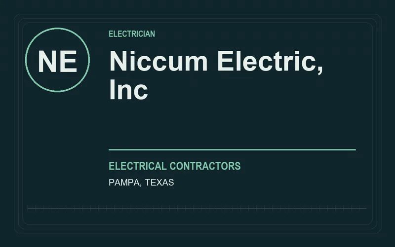 Niccum Electric, Inc in Pampa, Texas