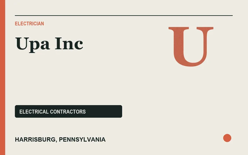 Upa Inc in Harrisburg, Pennsylvania