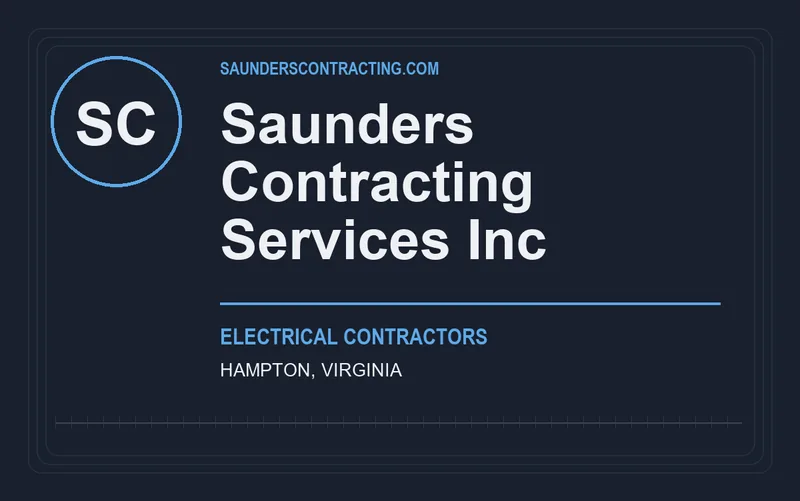Saunders Contracting Services Inc in Hampton, Virginia