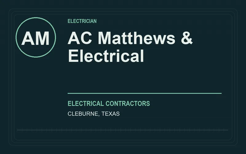 AC Matthews & Electrical in Cleburne, Texas