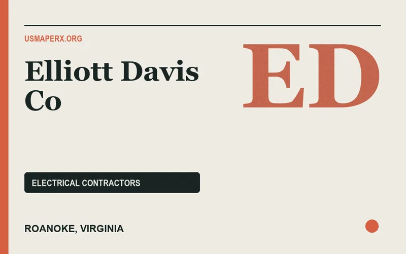 Elliott Davis Co in Roanoke, Virginia