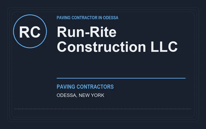 Run-Rite Construction LLC in Odessa, New York