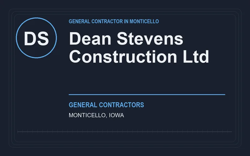 Dean Stevens Construction Ltd in Monticello, Iowa