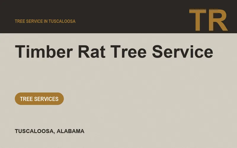Timber Rat Tree Service in Tuscaloosa, Alabama