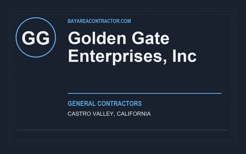Golden Gate Enterprises, Inc in Castro Valley, California