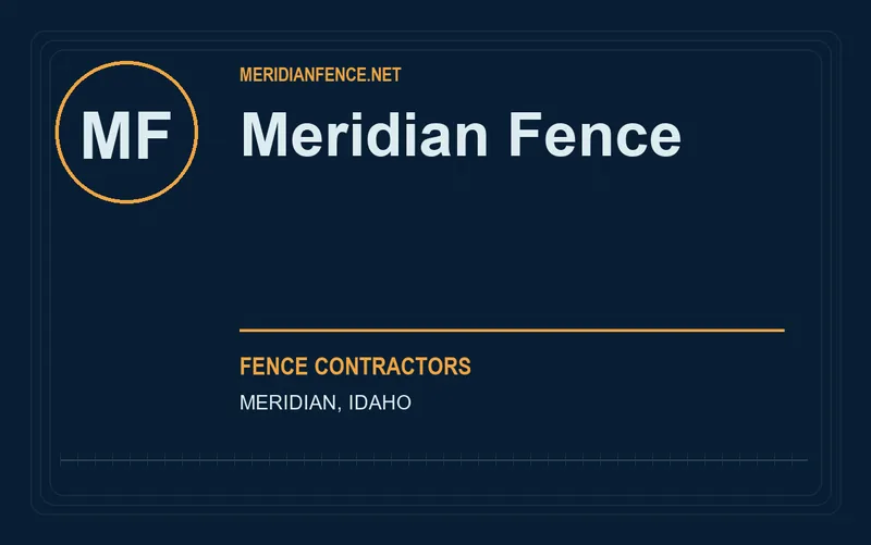 Meridian Fence in Meridian, Idaho