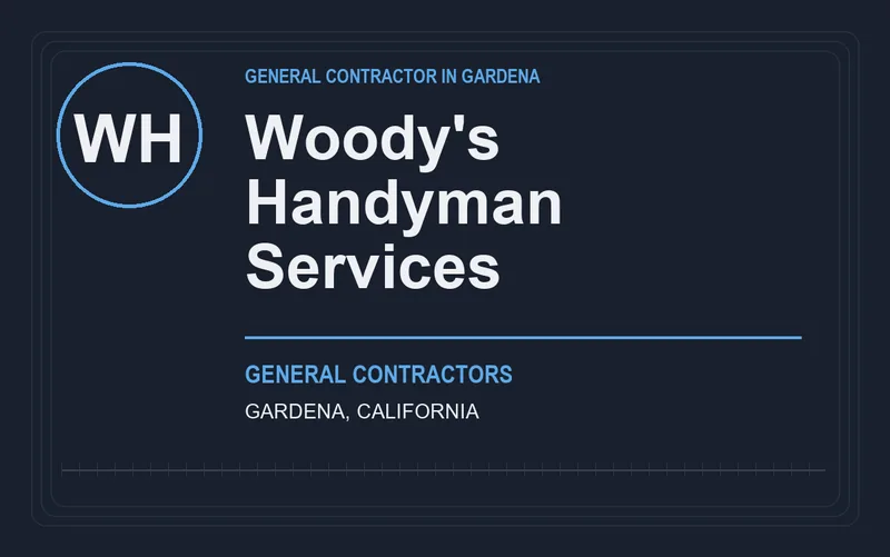 Woody's Handyman Services in Gardena, California