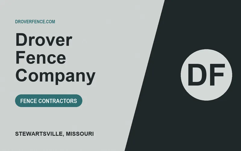 Drover Fence Company in Stewartsville, Missouri