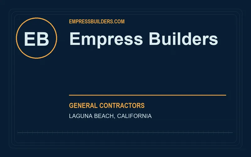 Empress Builders in Laguna Beach, California