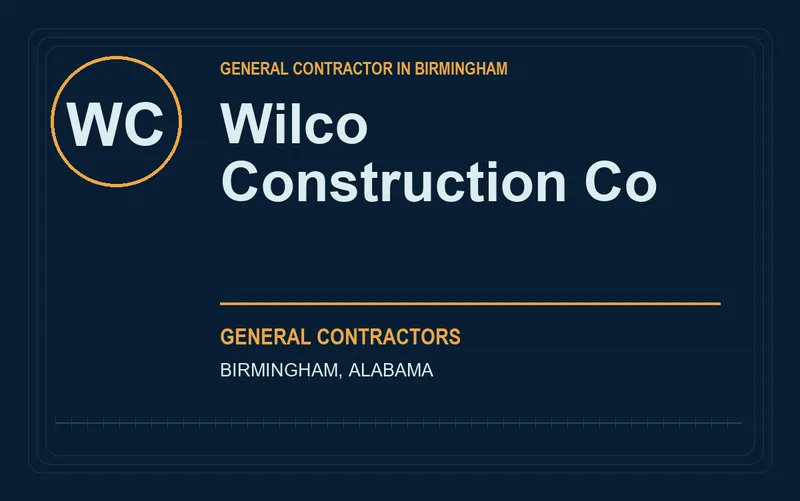 Wilco Construction Co in Birmingham, Alabama