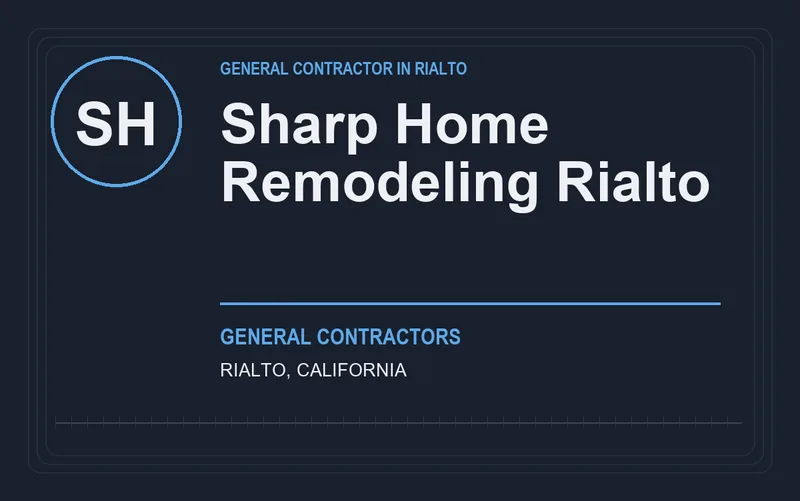 Sharp Home Remodeling Rialto in Rialto, California