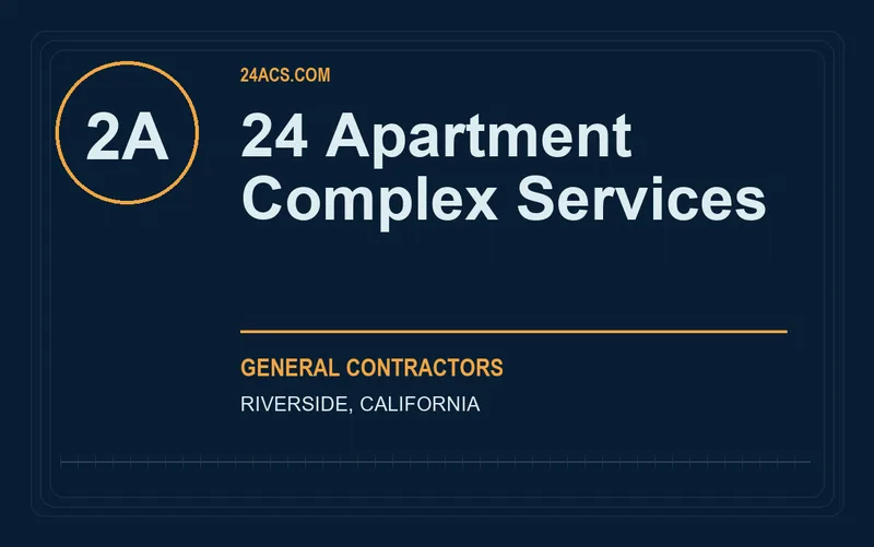 24 Apartment Complex Services in Riverside, California
