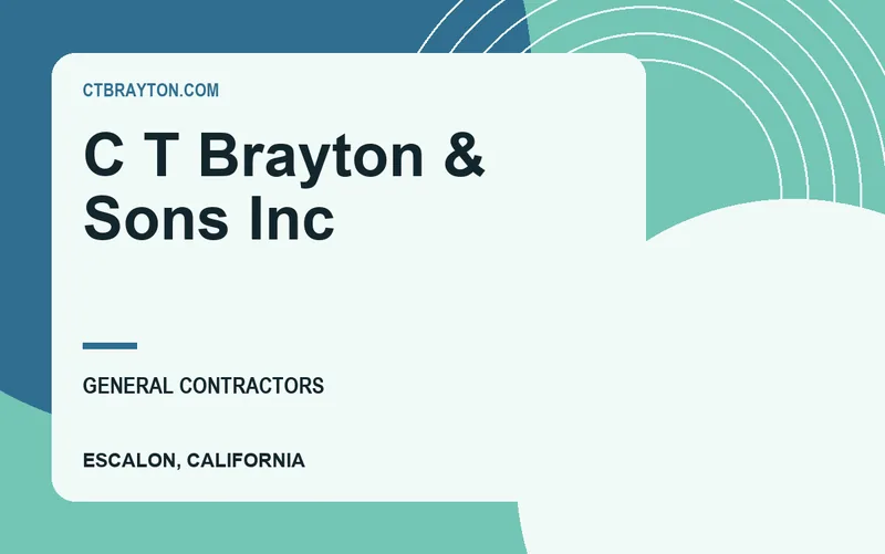 C T Brayton & Sons Inc in Escalon, California