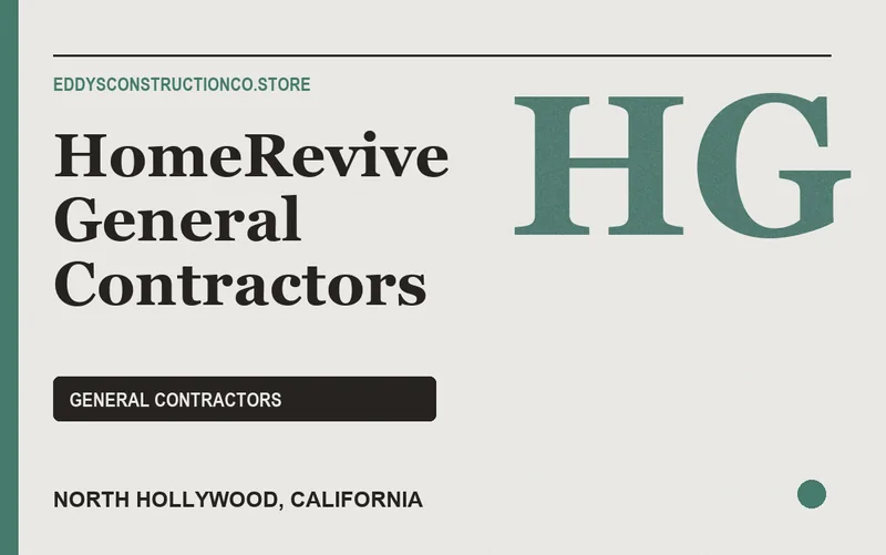 HomeRevive General Contractors in North Hollywood, California